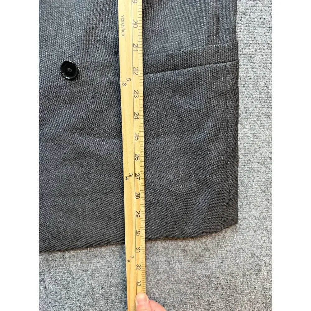 Vintage Gianni Versace Uomo Couture Double Breasted Blazer Italy 1987